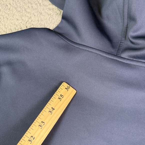 Legends Hawthorne Tech Hoodie Mens Large Blue Pullover Drawstring Performance - Picture 7 of 10